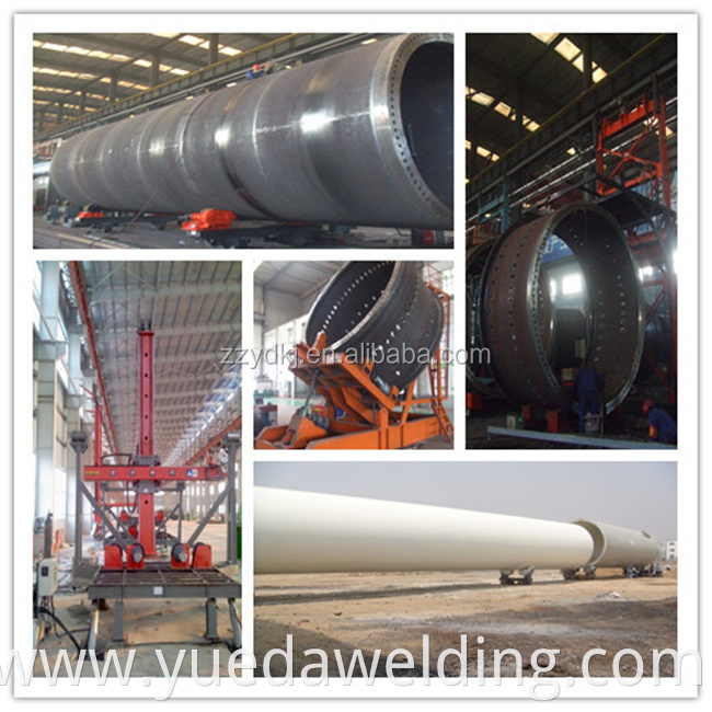 Yueda brand welding rod production line welding equipment for wind tower